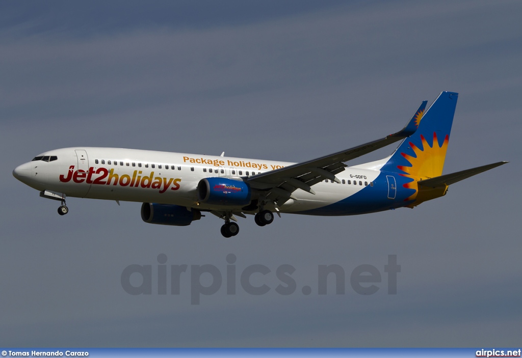 G-GDFD, Boeing 737-800, Jet2.com