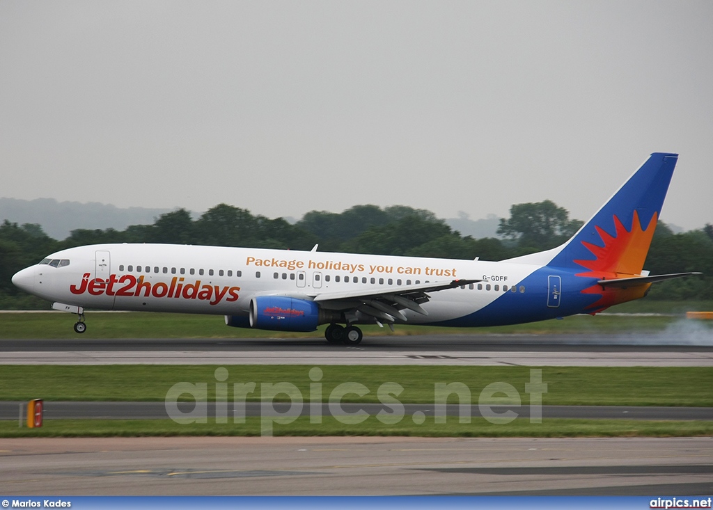 G-GDFF, Boeing 737-800, Jet2.com