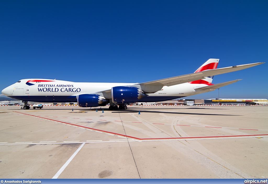 G-GSSE, Boeing 747-8F(SCD), British Airways World Cargo