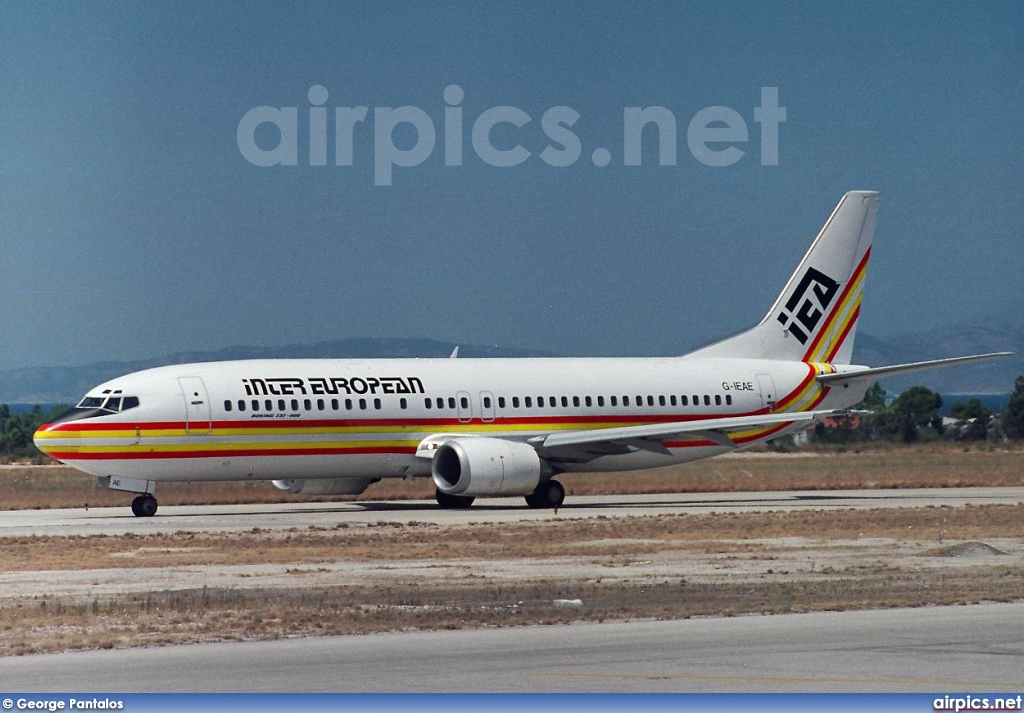 G-IEAE, Boeing 737-400, Inter European Airways