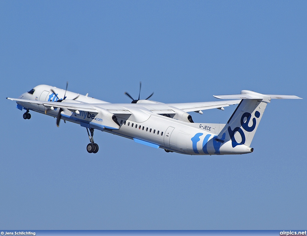 G-JECE, De Havilland Canada DHC-8-400Q Dash 8, flybe.British European