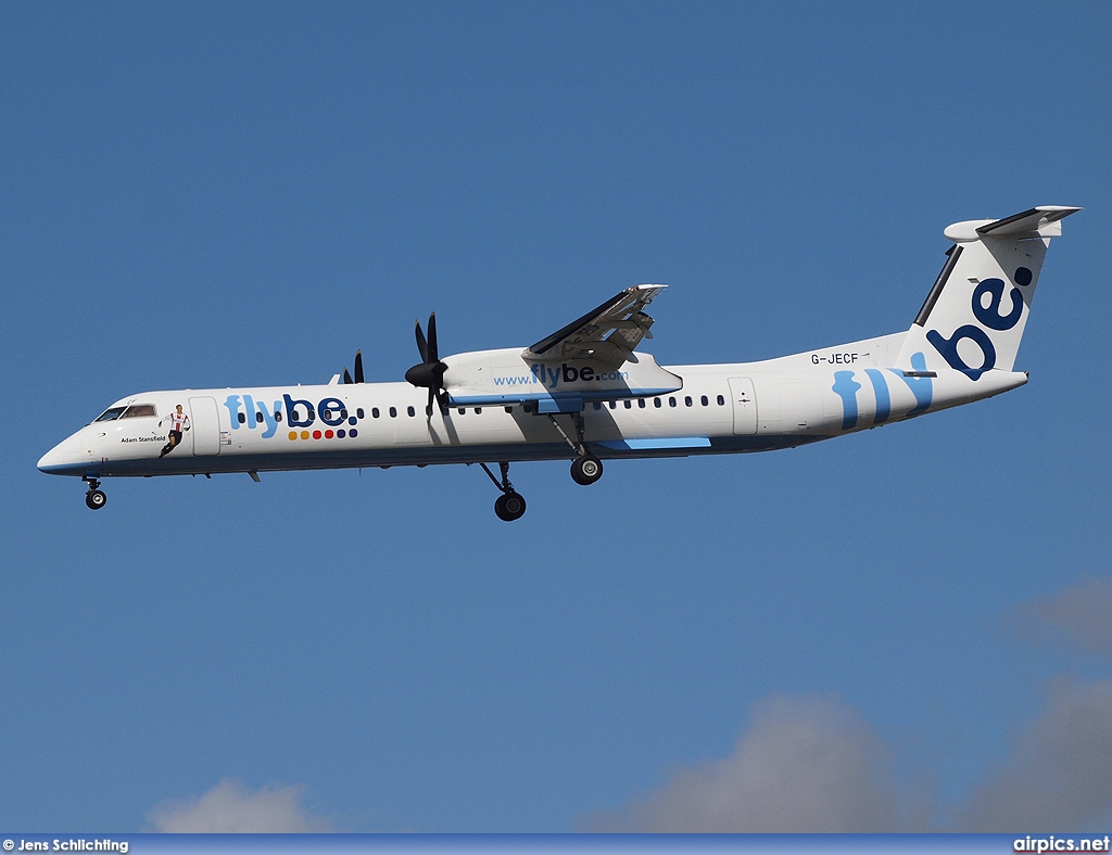 G-JECF, De Havilland Canada DHC-8-400Q Dash 8, flybe.British European