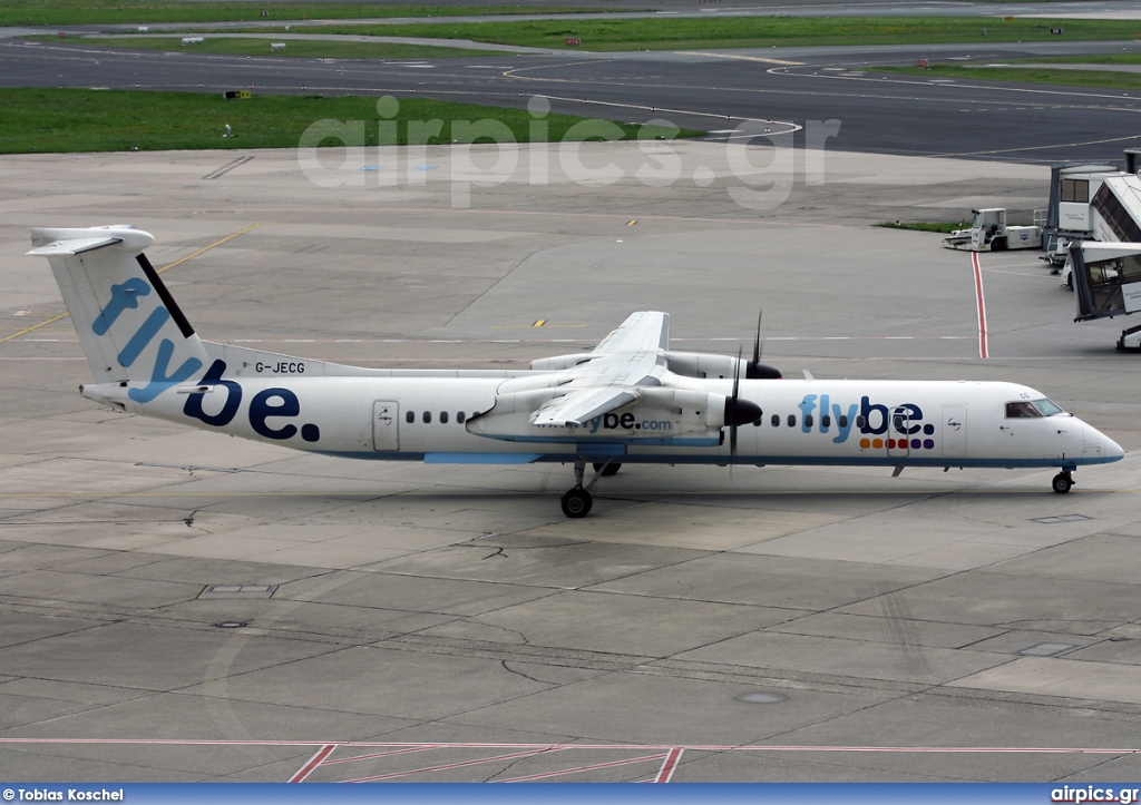 G-JECG, De Havilland Canada DHC-8-400Q Dash 8, flybe.British European