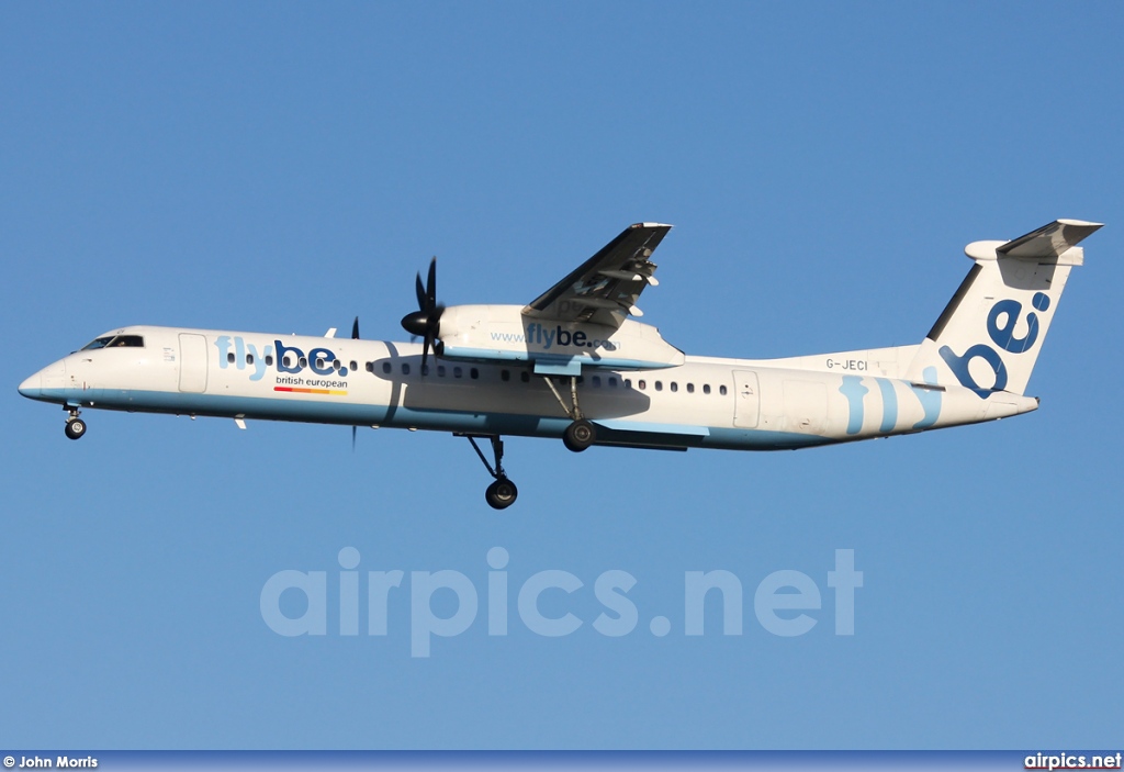 G-JECI, De Havilland Canada DHC-8-400Q Dash 8, flybe.British European