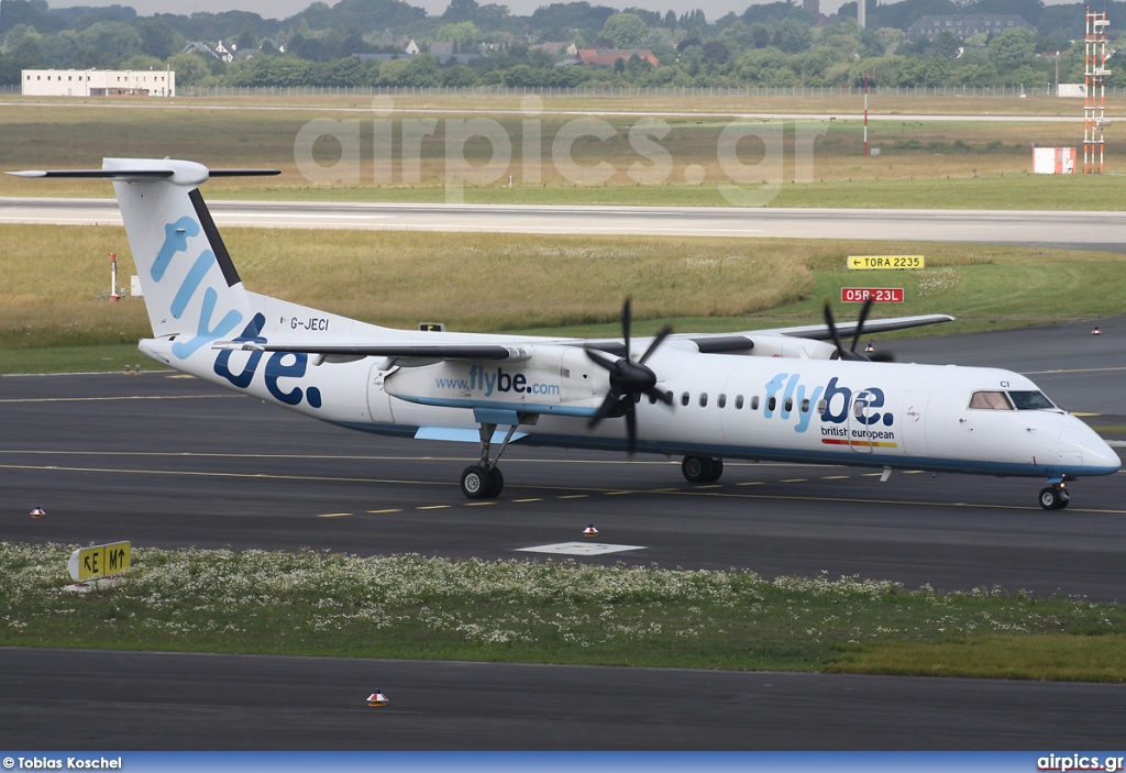 G-JECI, De Havilland Canada DHC-8-400Q Dash 8, flybe.British European