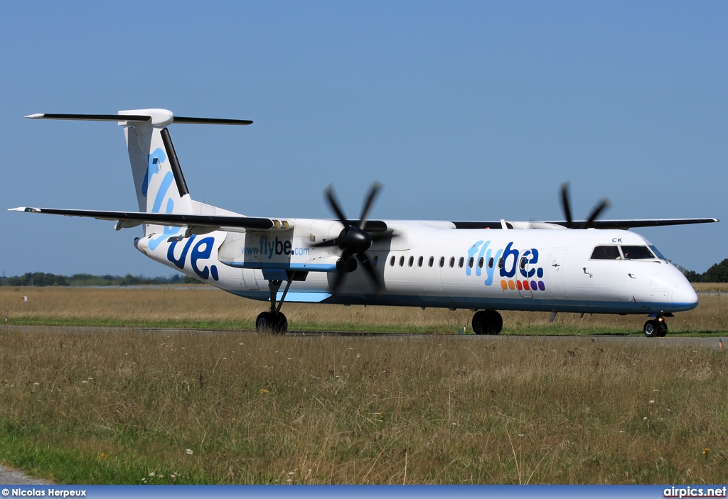 G-JECK, De Havilland Canada DHC-8-400Q Dash 8, flybe.British European