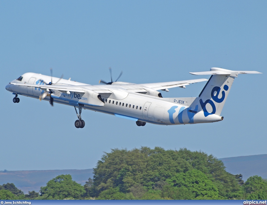 G-JECK, De Havilland Canada DHC-8-400Q Dash 8, flybe.British European