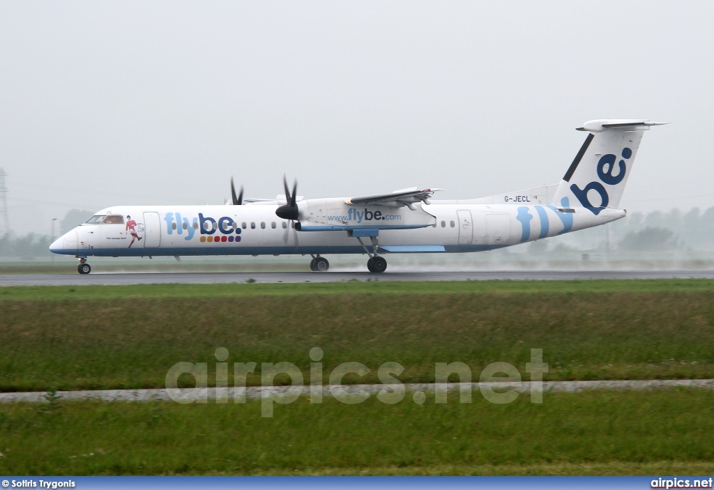 G-JECL, De Havilland Canada DHC-8-400Q Dash 8, flybe.British European