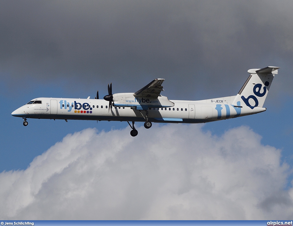 G-JECR, De Havilland Canada DHC-8-400Q Dash 8, flybe.British European