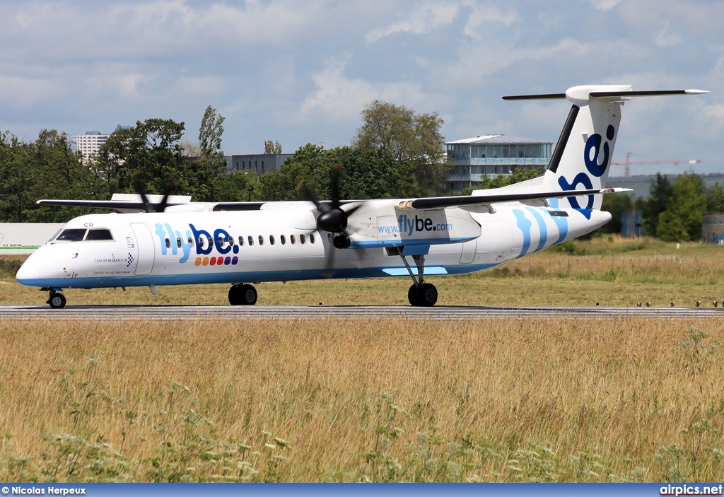 G-JECR, De Havilland Canada DHC-8-400Q Dash 8, flybe.British European