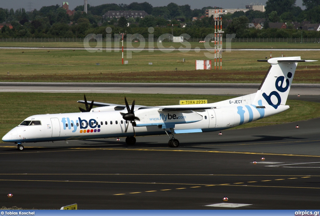 G-JECY, De Havilland Canada DHC-8-400Q Dash 8, flybe.British European