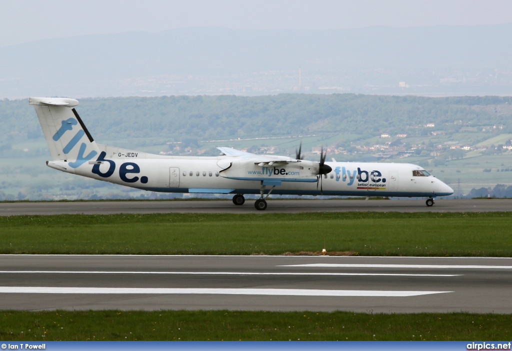 G-JEDV, De Havilland Canada DHC-8-400Q Dash 8, flybe.British European