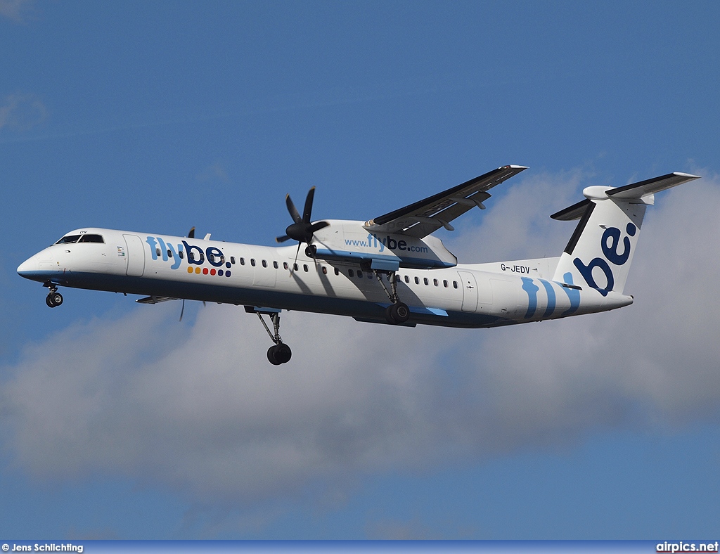 G-JEDV, De Havilland Canada DHC-8-400Q Dash 8, flybe.British European