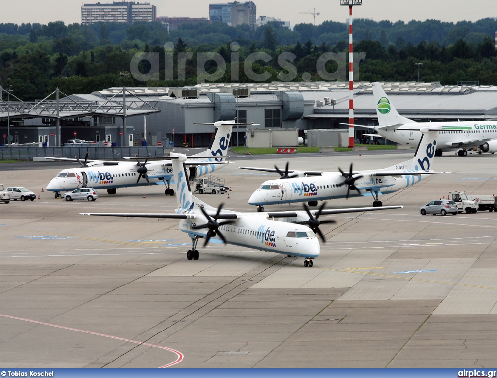 G-KKEV, De Havilland Canada DHC-8-400Q Dash 8, flybe.British European