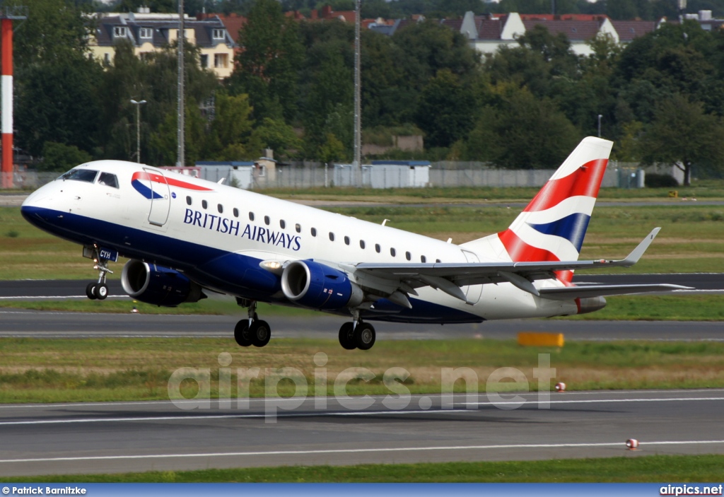 G-LCYH, Embraer ERJ 170-100STD, British Airways