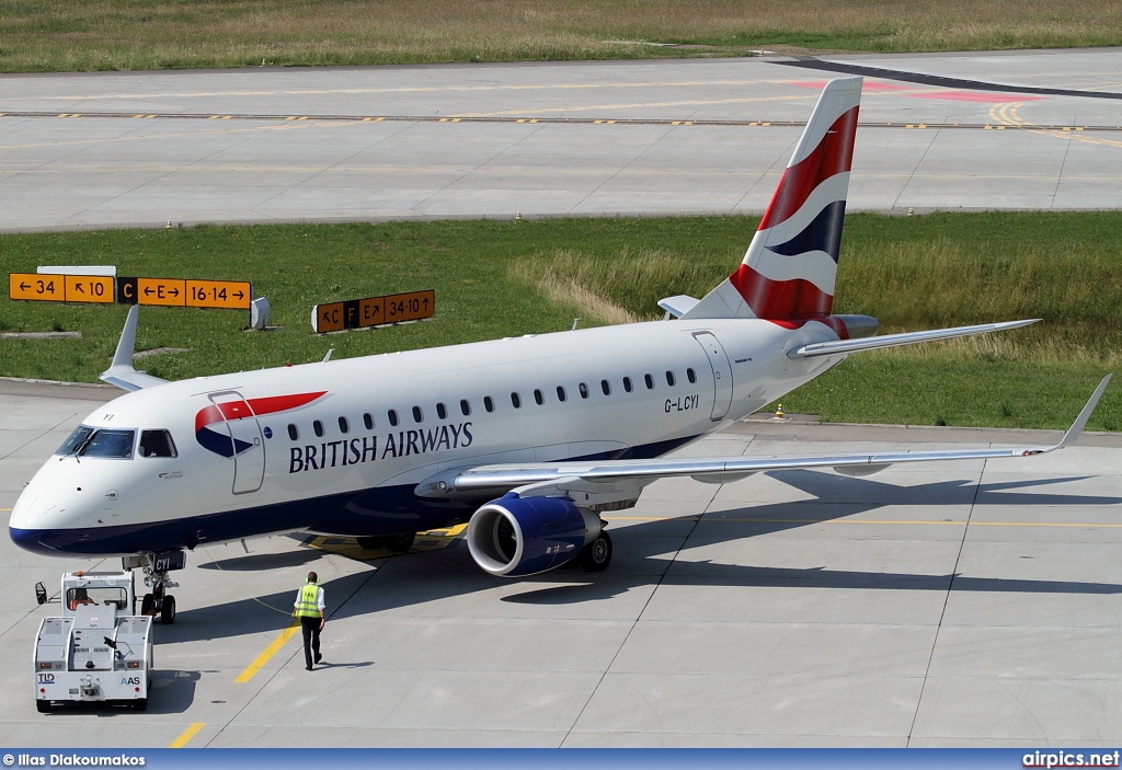 G-LCYI, Embraer ERJ 170-100STD, British Airways