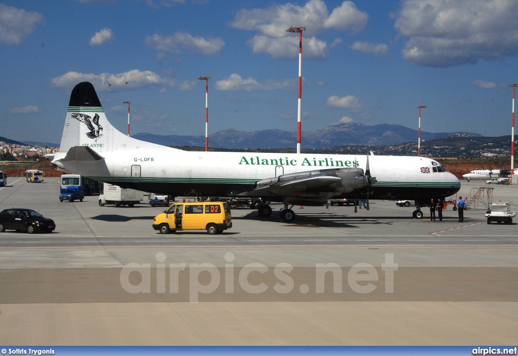 G-LOFB, Lockheed L-188C(F) Electra, Atlantic Airlines (UK)