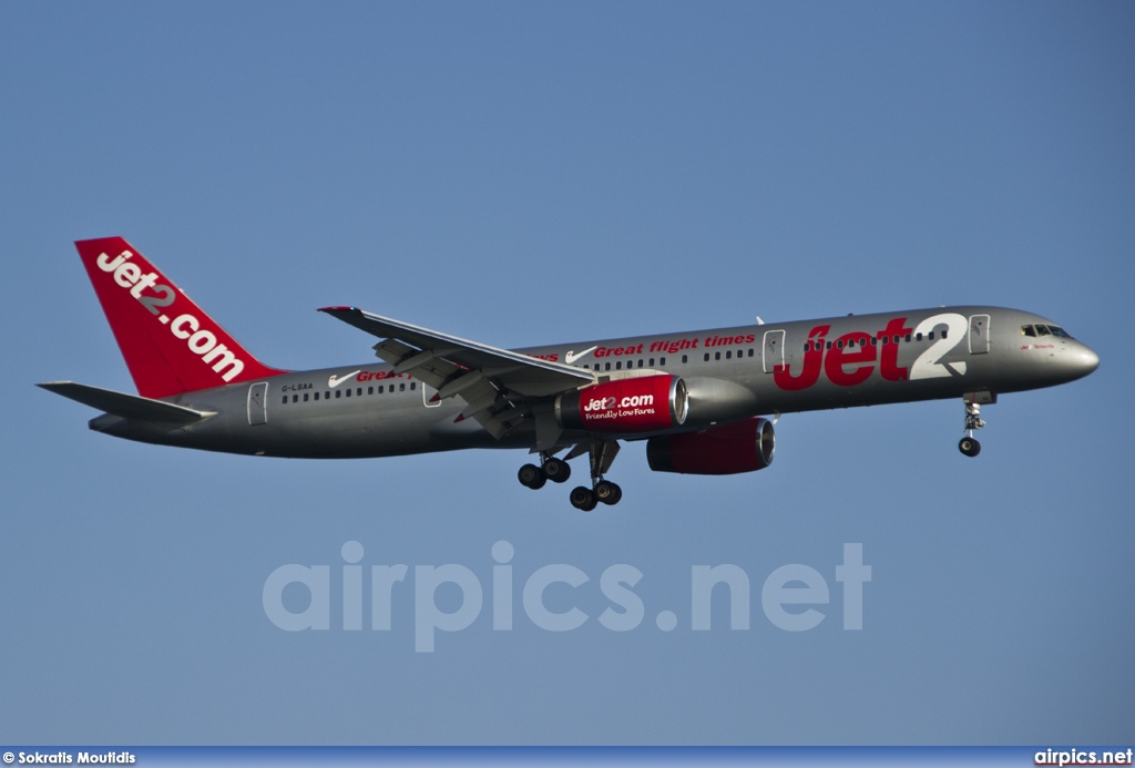 G-LSAA, Boeing 757-200, Jet2.com