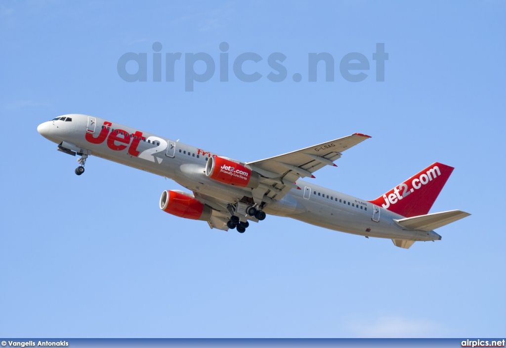 G-LSAC, Boeing 757-200, Jet2.com