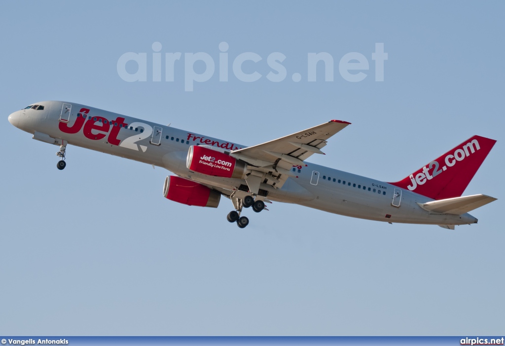 G-LSAH, Boeing 757-200, Jet2.com