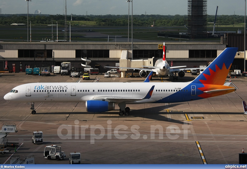 G-LSAK, Boeing 757-200, RAK Airways