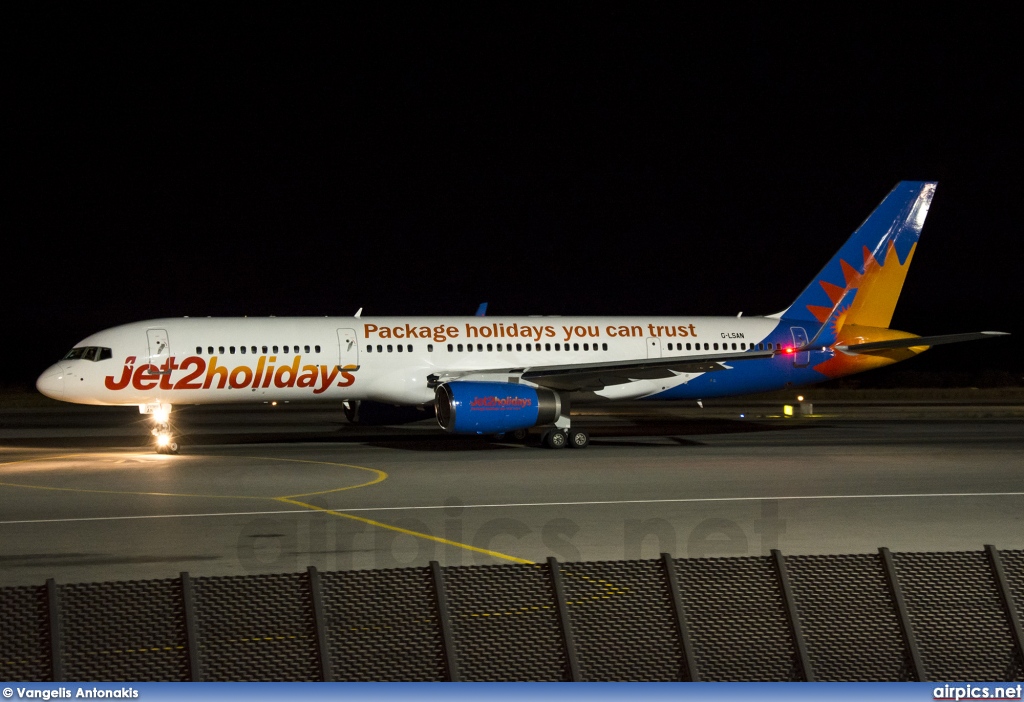 G-LSAN, Boeing 757-200, Jet2.com