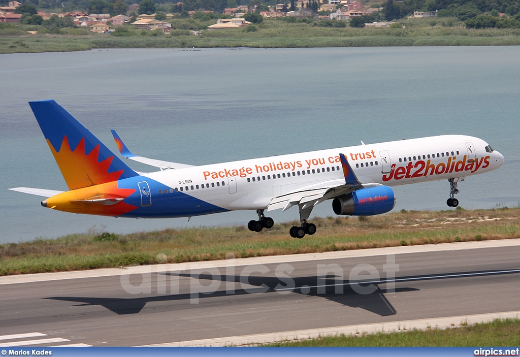 G-LSAN, Boeing 757-200, Jet2.com