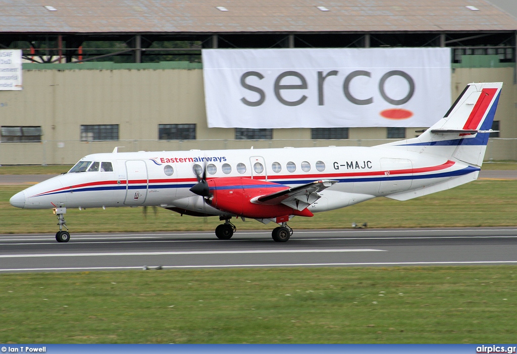 G-MAJC, British Aerospace JetStream 41, Eastern Airways