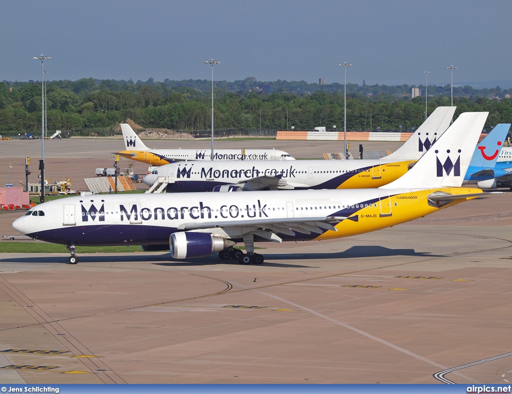 G-MAJS, Airbus A300B4-600R, Monarch Airlines