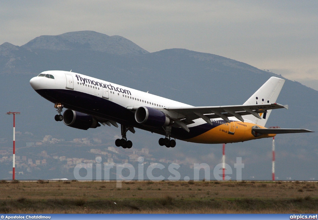 G-MAJS, Airbus A300B4-600R, Monarch Airlines