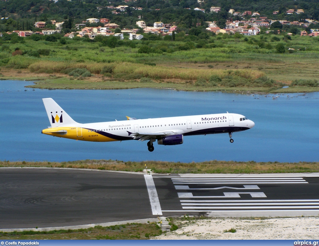 G-MARA, Airbus A321-200, Monarch Airlines