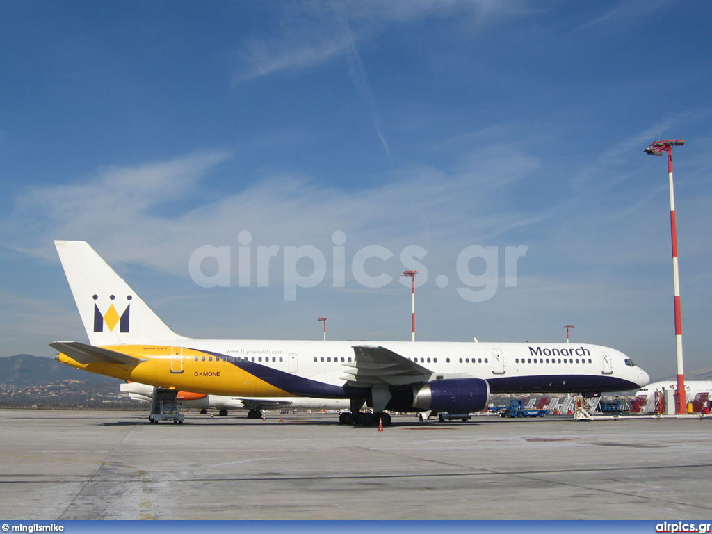 G-MONE, Boeing 757-200, Monarch Airlines