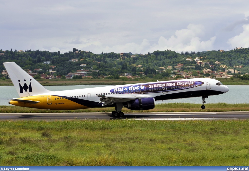 G-MONJ, Boeing 757-200, Monarch Airlines