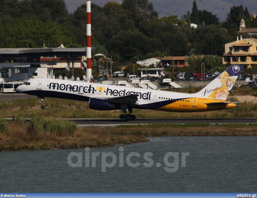 G-MONJ, Boeing 757-200, Monarch Airlines