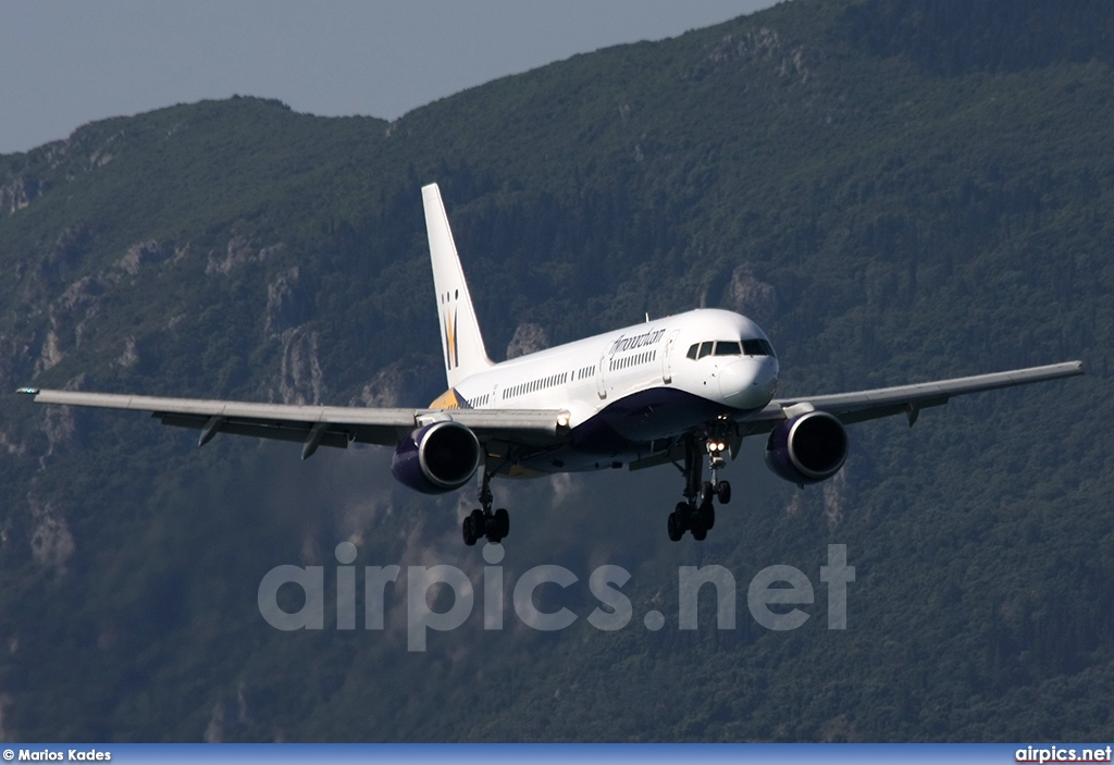 G-MONK, Boeing 757-200, Monarch Airlines