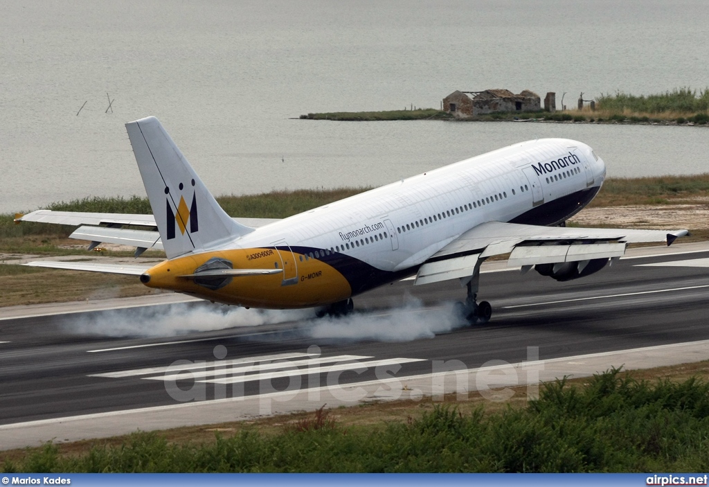 G-MONR, Airbus A300B4-600R, Monarch Airlines