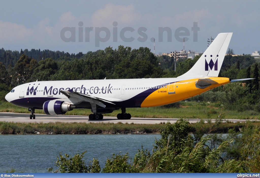 G-MONR, Airbus A300B4-600R, Monarch Airlines