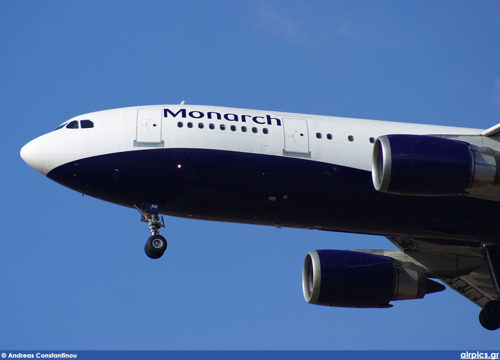 G-MONR, Airbus A300B4-600R, Monarch Airlines