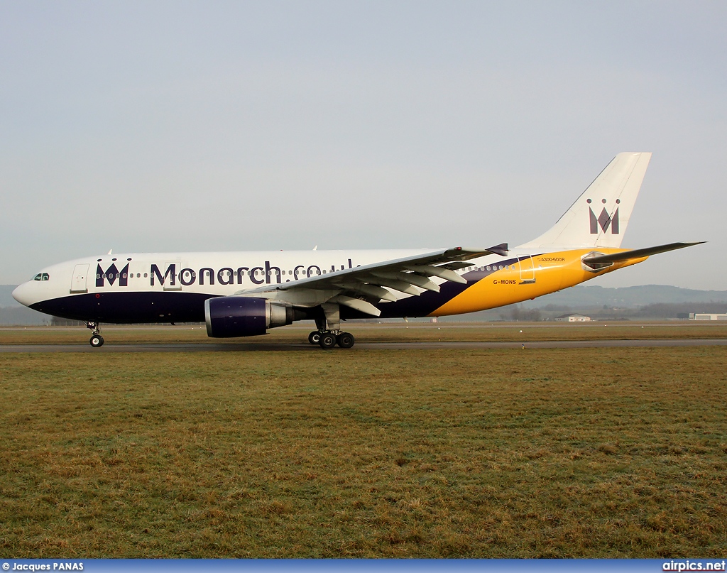 G-MONS, Airbus A300B4-600R, Monarch Airlines