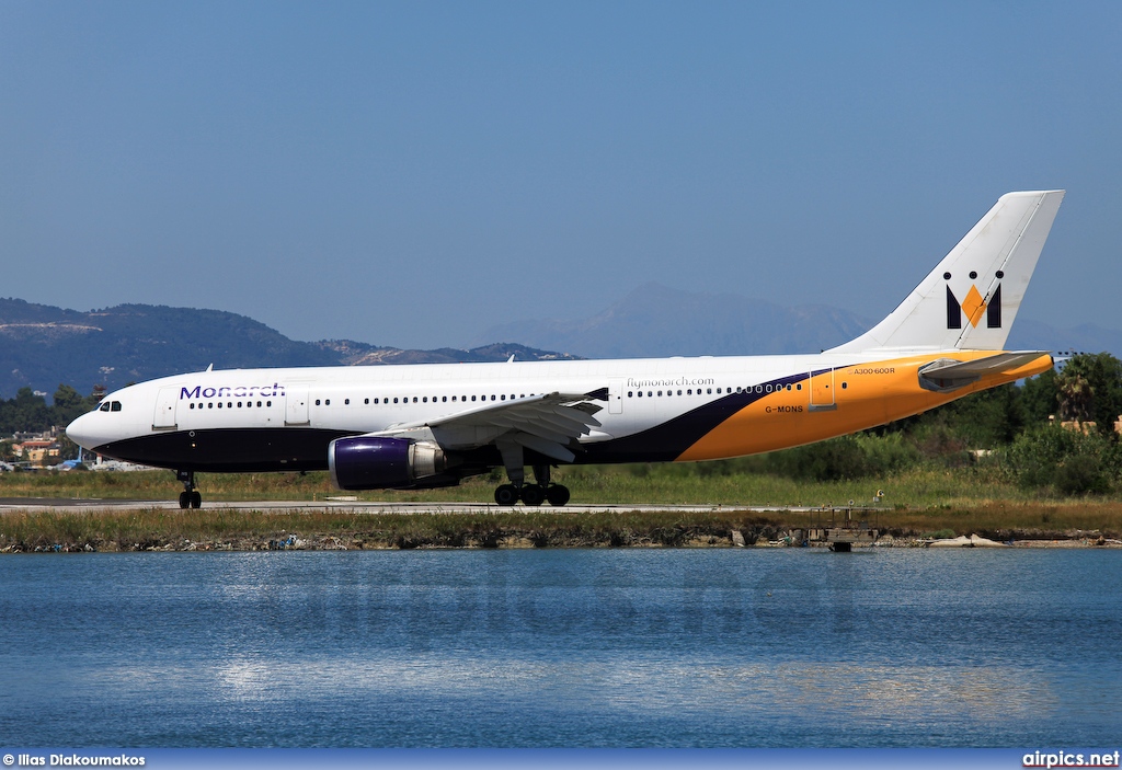 G-MONS, Airbus A300B4-600R, Monarch Airlines