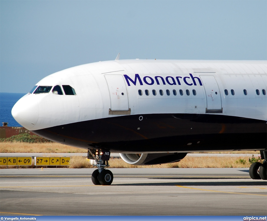 G-MONS, Airbus A300B4-600R, Monarch Airlines