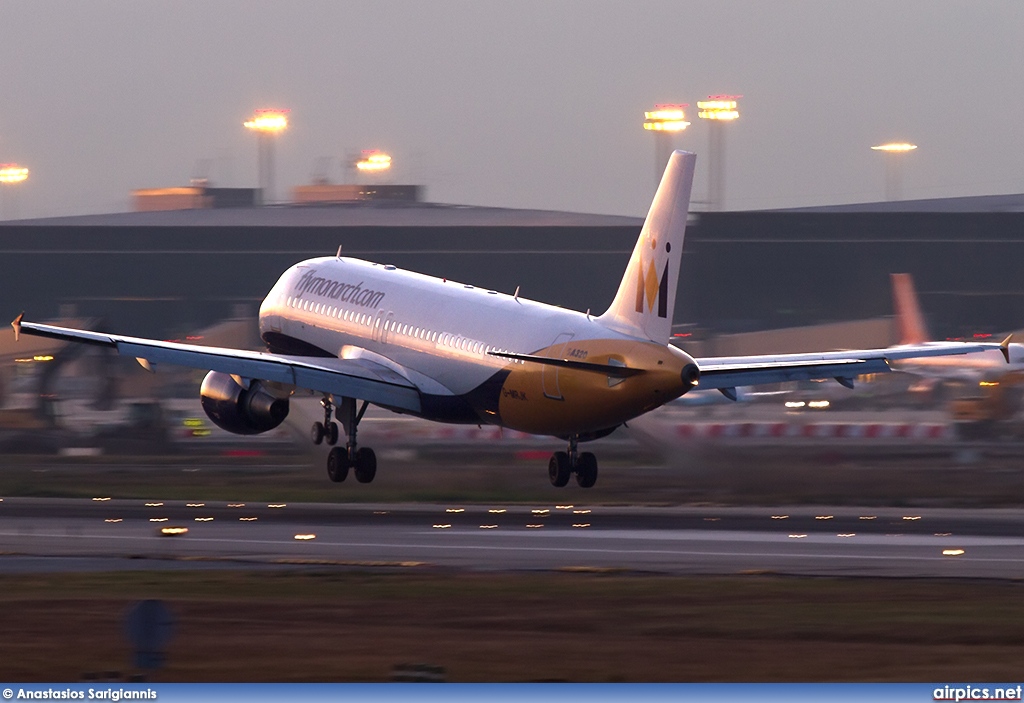 G-MRJK, Airbus A320-200, Monarch Airlines