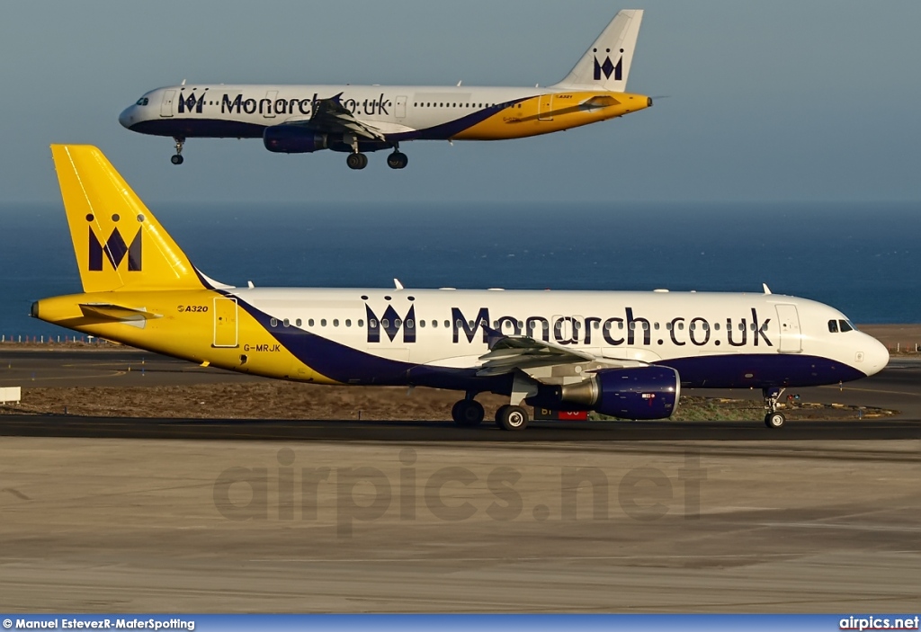 G-MRJK, Airbus A320-200, Monarch Airlines