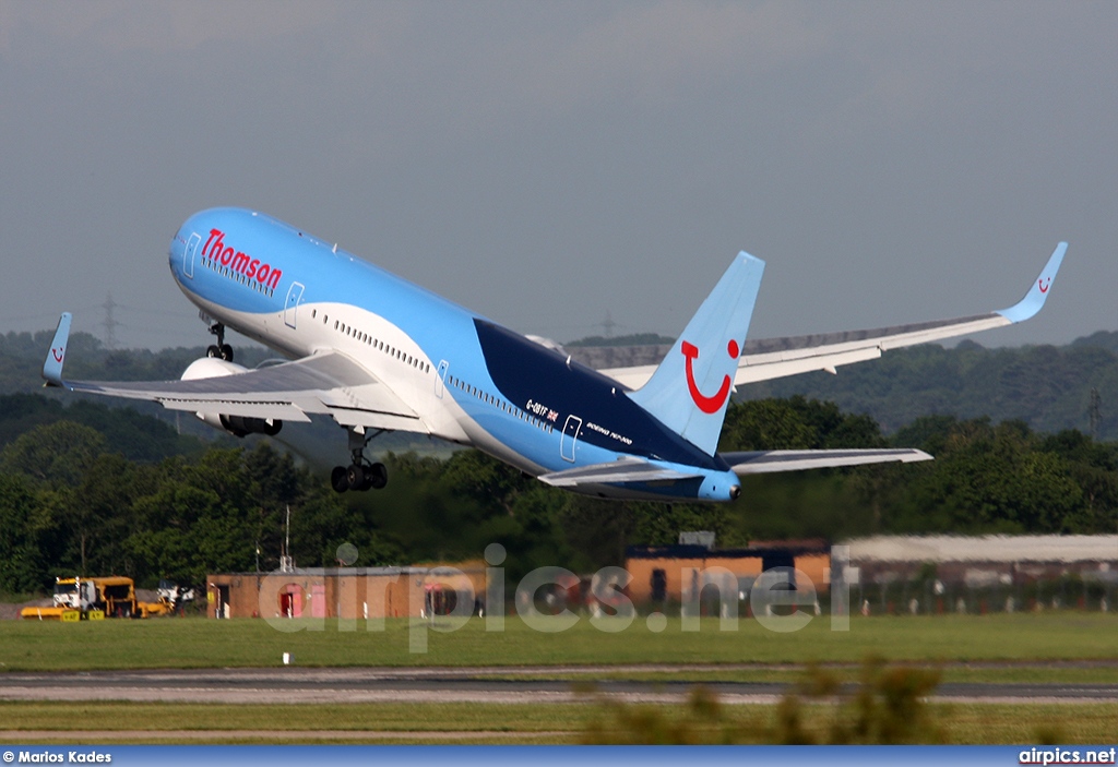 G-OBYF, Boeing 767-300ER, Thomsonfly