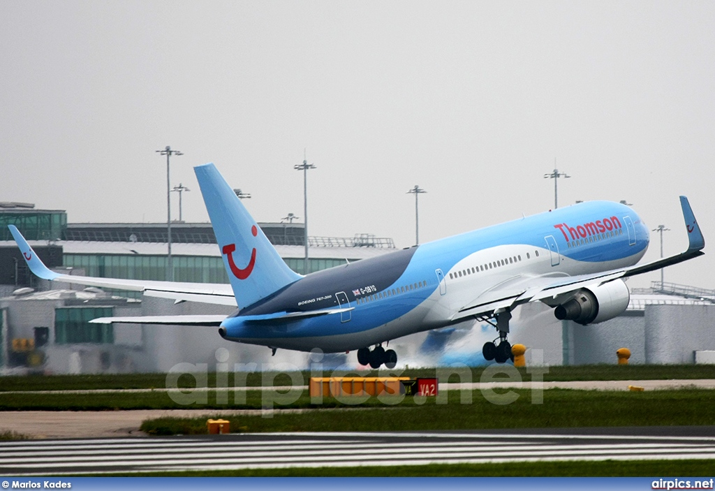 G-OBYG, Boeing 767-300ER, Thomson Airways