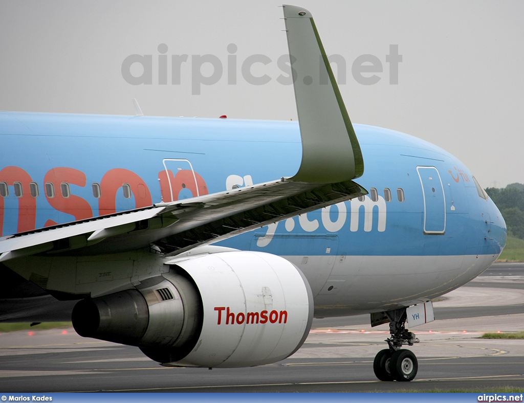 G-OBYH, Boeing 767-300ER, Thomsonfly