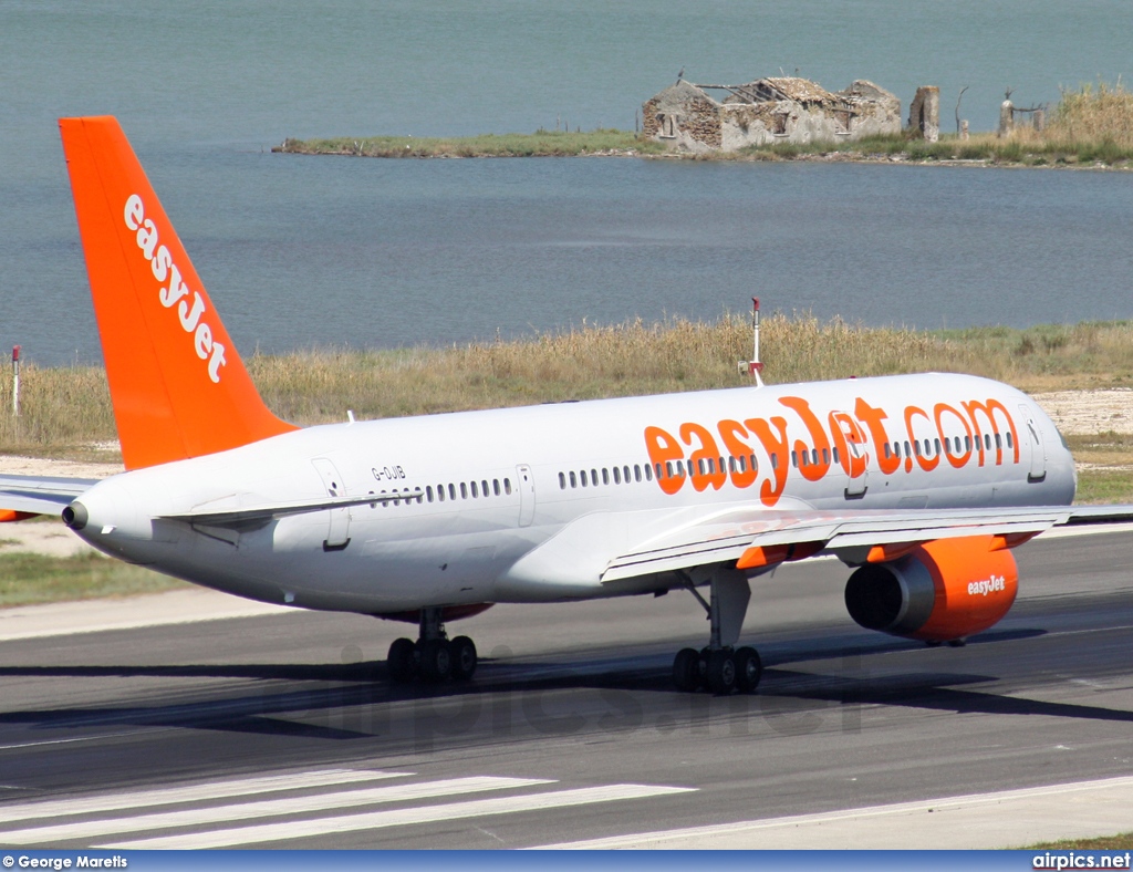 G-OJIB, Boeing 757-200, easyJet