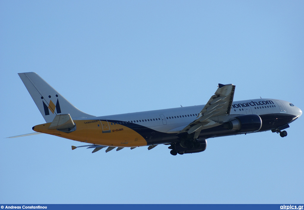 G-OJMR, Airbus A300B4-600R, Monarch Airlines