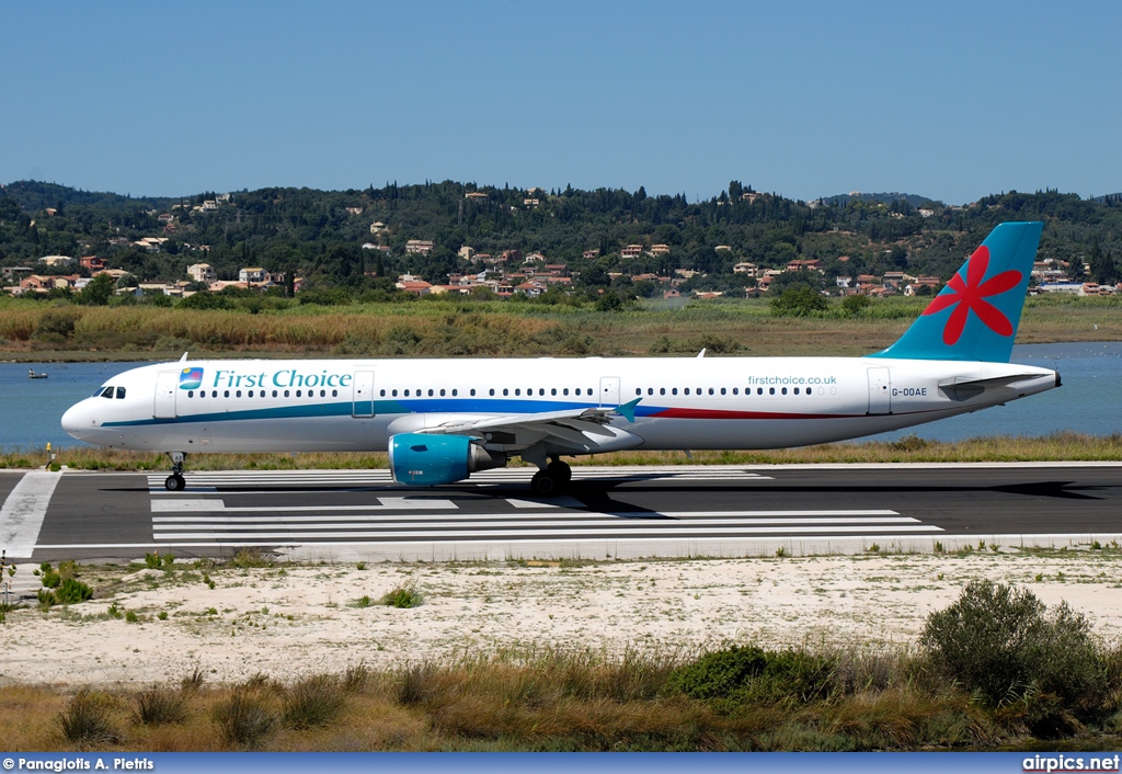 G-OOAE, Airbus A321-200, First Choice Airways