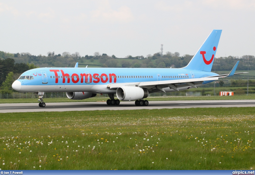 G-OOBA, Boeing 757-200, Thomson Airways